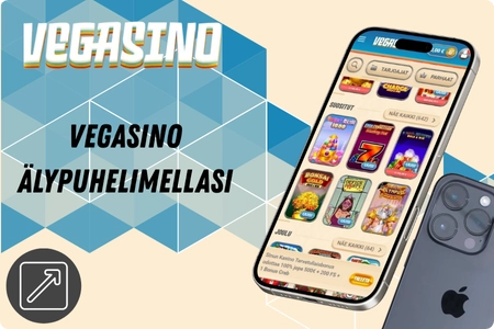 Vegasino älypuhelimella