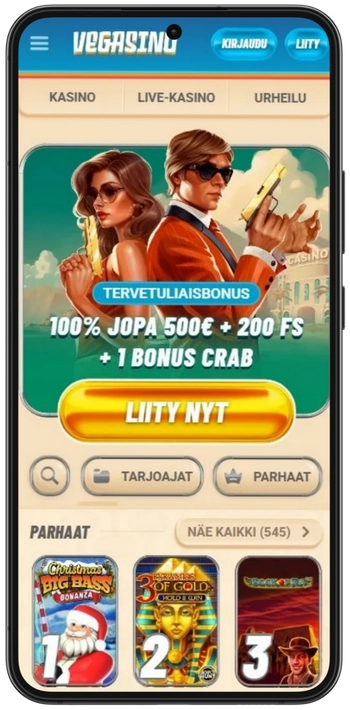 Vegasino sivusto